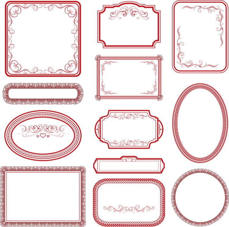 free vector A festive lace pattern vector