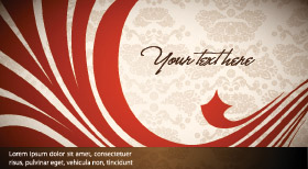 free vector A touch of elegance banner vector background