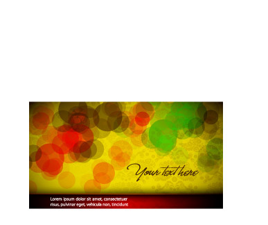 free vector A touch of elegance banner vector