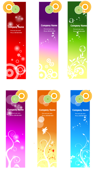free vector A variety of fantasystyle vector background