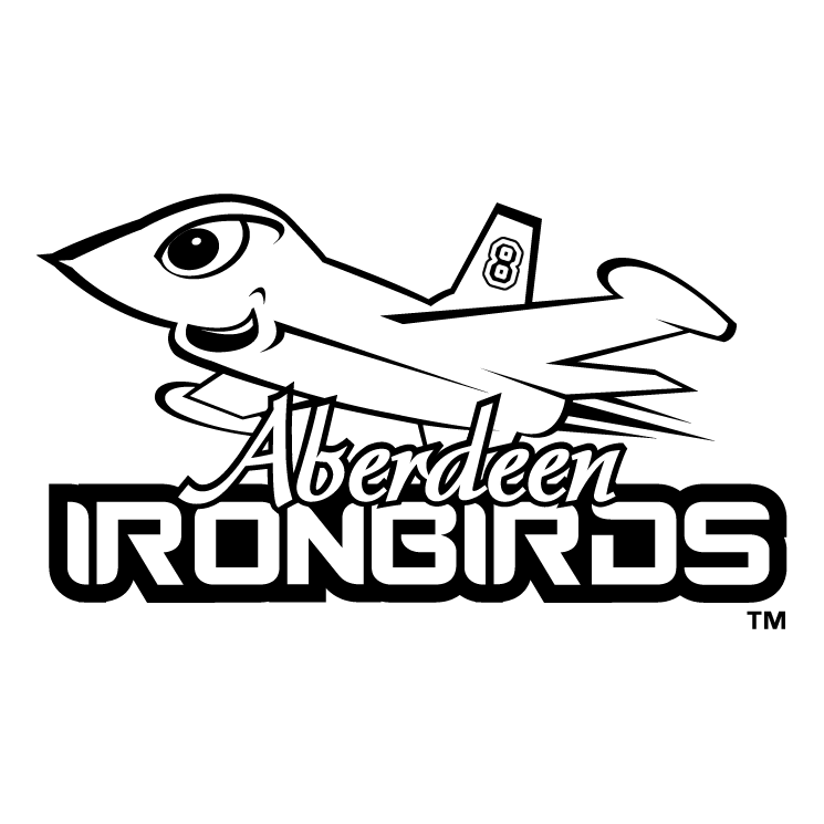 free vector Aberdeen ironbirds