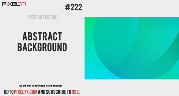 free vector Abstract Background Vector - Free Vector of the Day #222