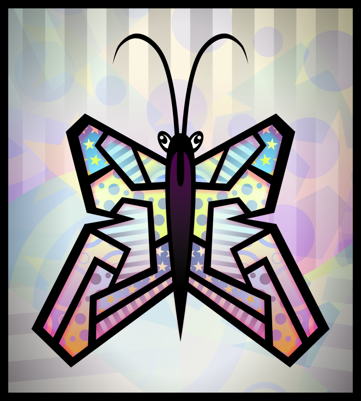 free vector Abstract Butterfly