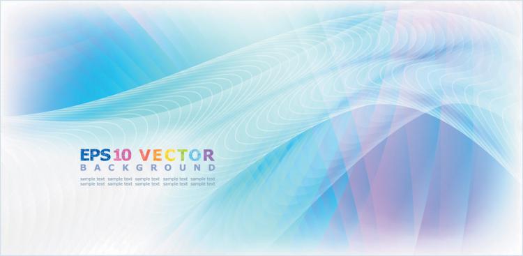 free vector Abstract lines background vector dream