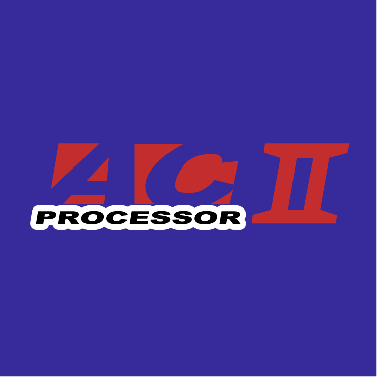 free vector Ac ii processor