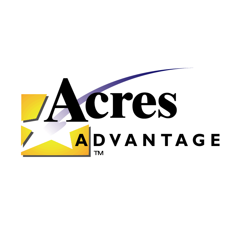 free vector Acres advantage