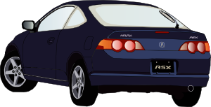 free vector Acura Car clip art