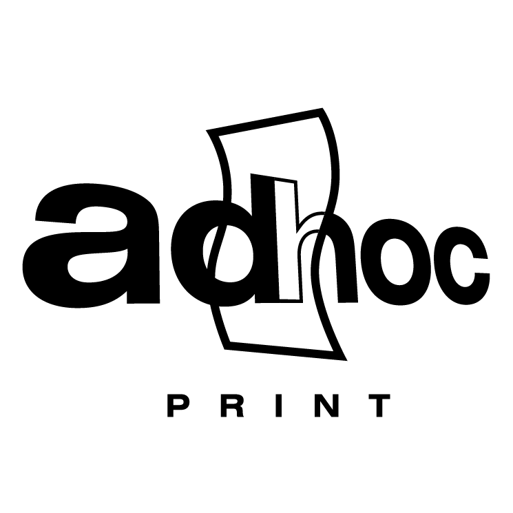 free vector Ad hoc print