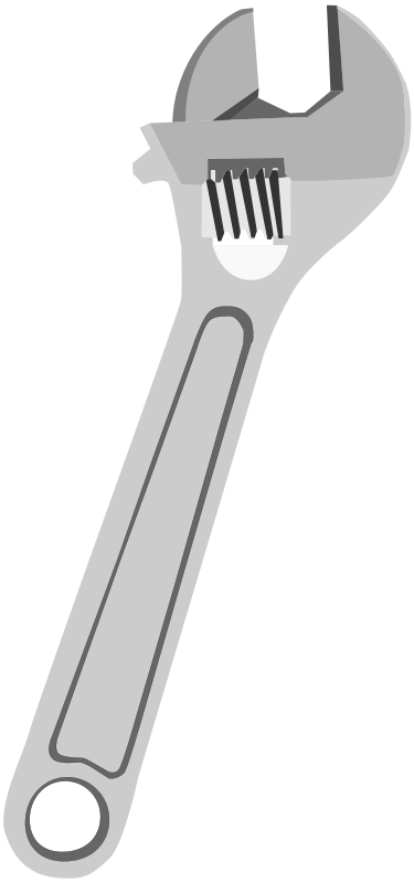 free vector Adjustable Wrench