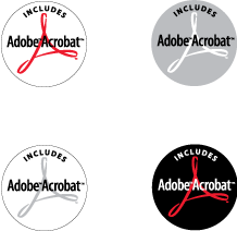 free vector Adobe Acrobat Incl logos