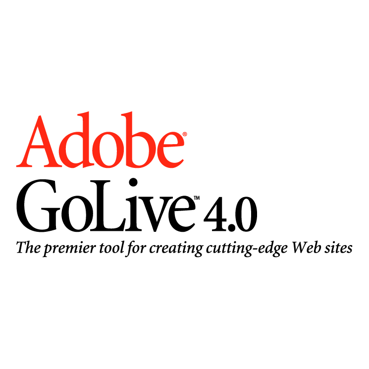 free vector Adobe golive 0