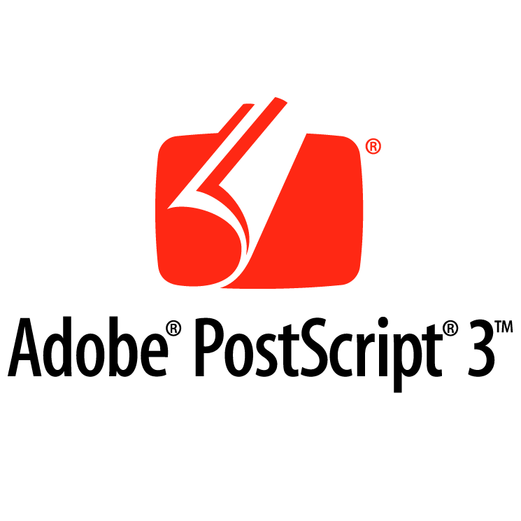 free vector Adobe postscript 3 0