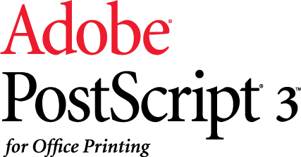 free vector Adobe PostScript 3 logo