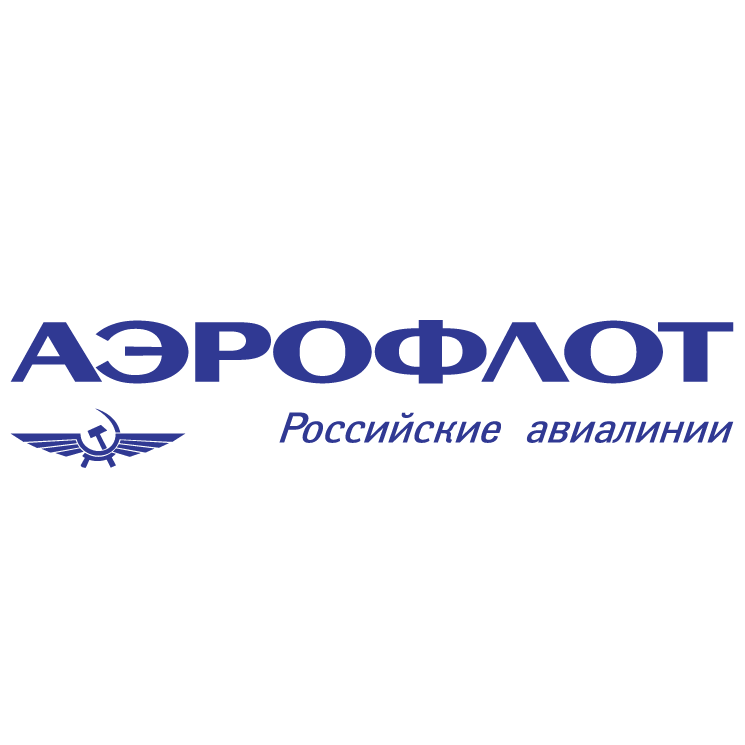free vector Aeroflot russian airlines
