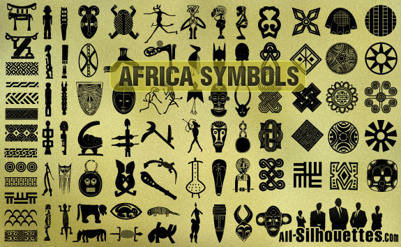 free vector African Symbols