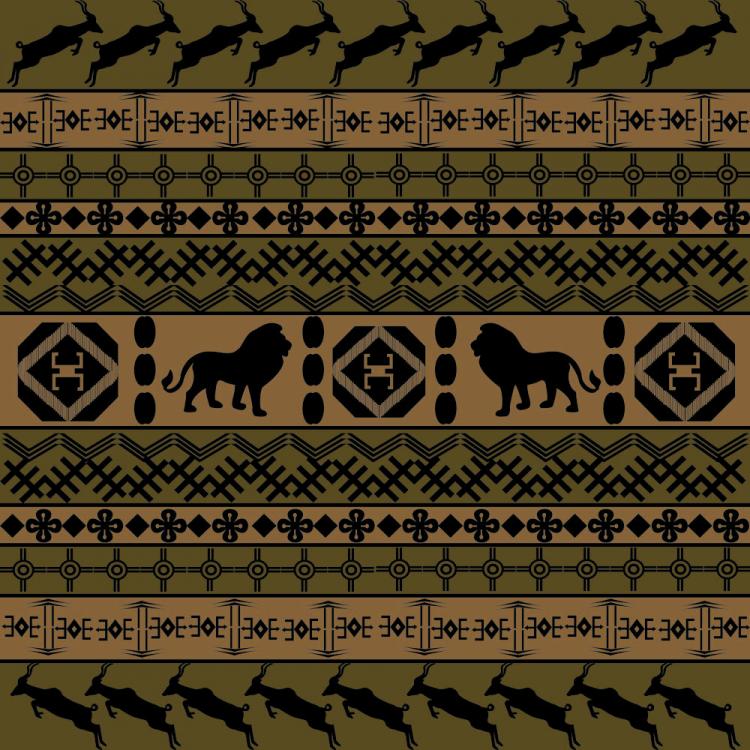 free vector African traditional pattern background 04 vector