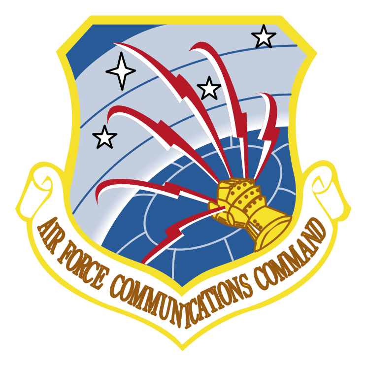 free vector Air force communications command