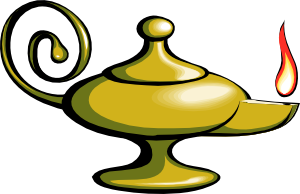 free vector Aladin Lamp clip art