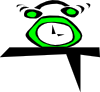 free vector Alarm Clock Simple clip art