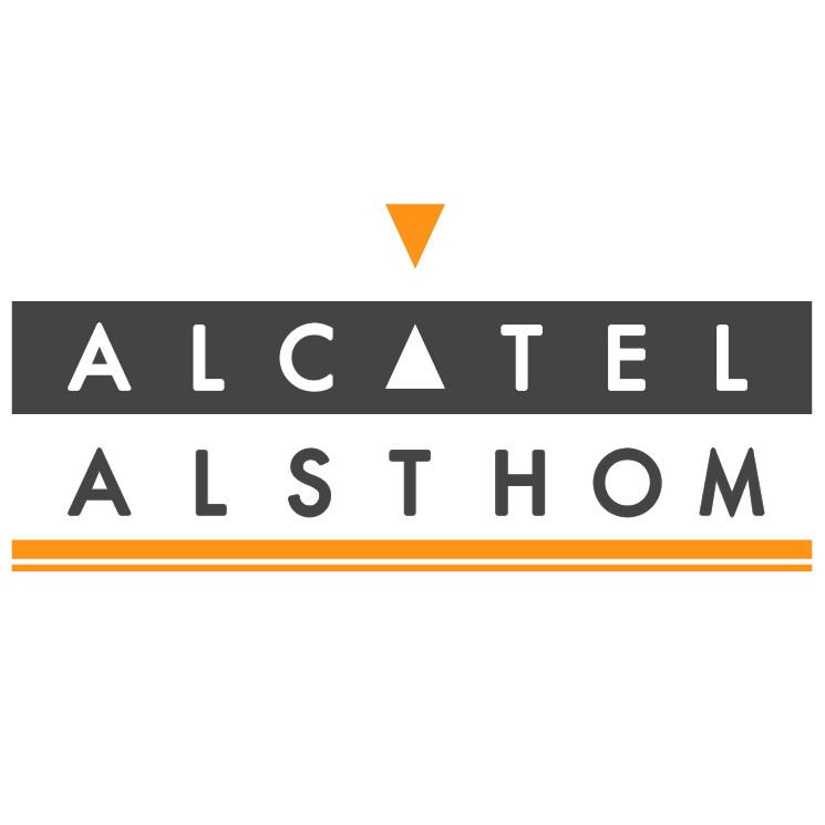 free vector Alcatel alsthom