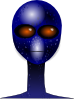 free vector Alien Face clip art