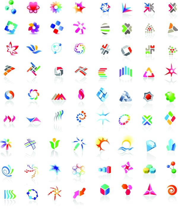 free vector All kinds of beautiful flags vector