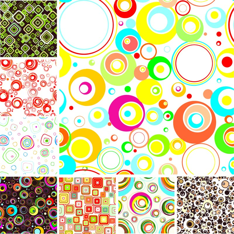 free vector All kinds of colorful graphic design vector