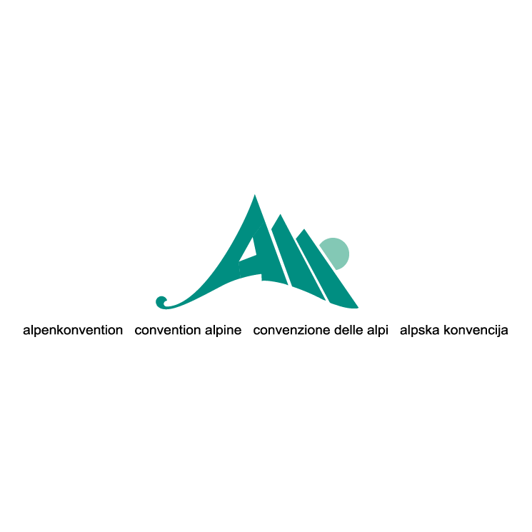 free vector Alpenkonvention