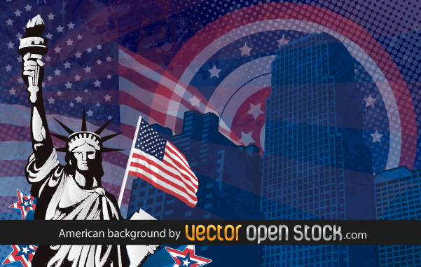 free vector American Background