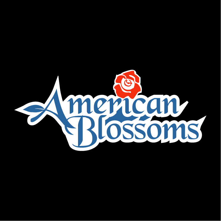 free vector American blossoms