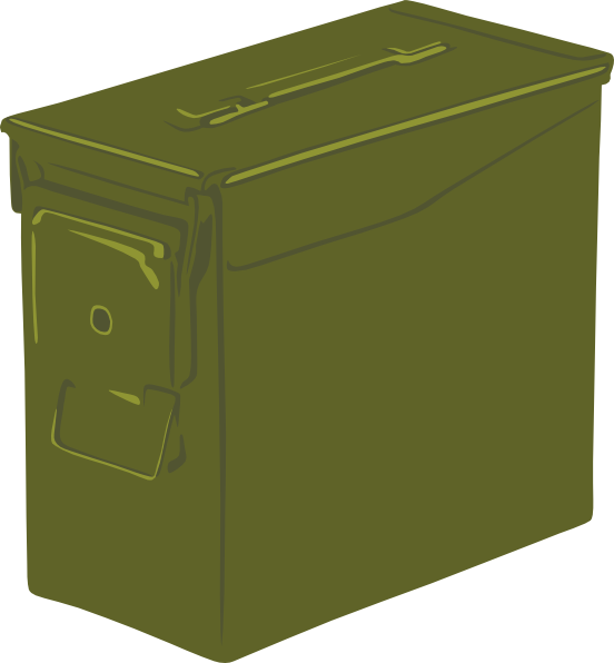 free vector Ammo Can clip art