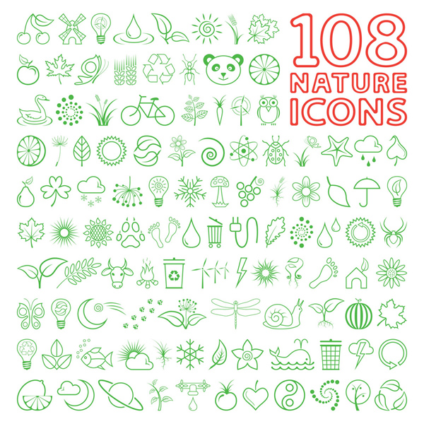 free vector And environmental protection green vector on
