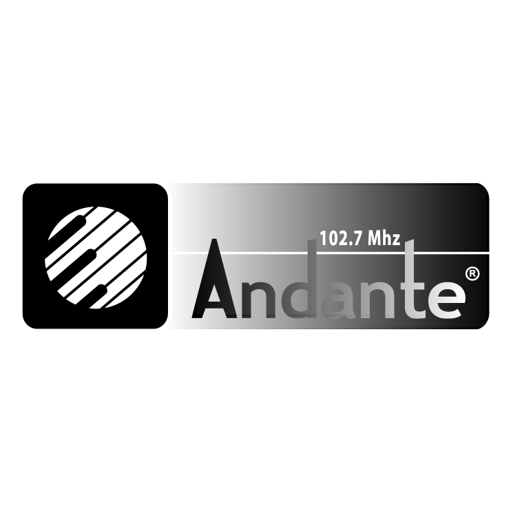 free vector Andante radio fm