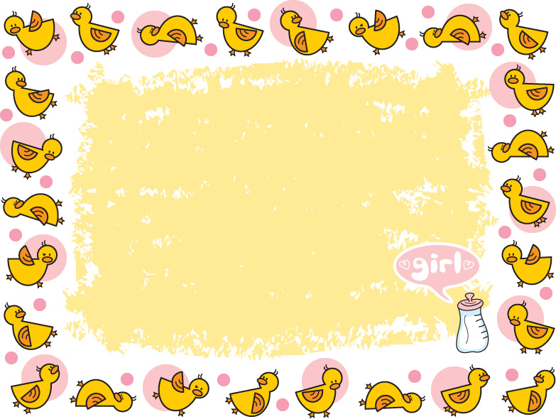 free vector Animals borders and lovely picture frames