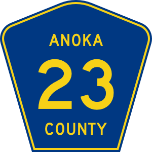 free vector Anoka County Route clip art