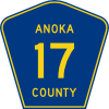 free vector Anoka County Route clip art