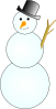 free vector Another Snowman clip art