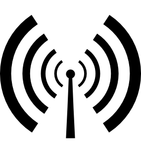 free vector Antenna And Radio Waves clip art