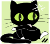 free vector Antontw Black Cat clip art