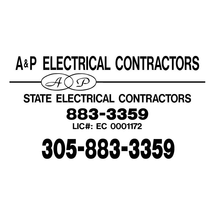 free vector Ap electrical contractors