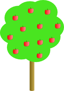 Download Apple Tree clip art (115037) Free SVG Download / 4 Vector