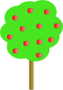 free vector Apple Tree clip art