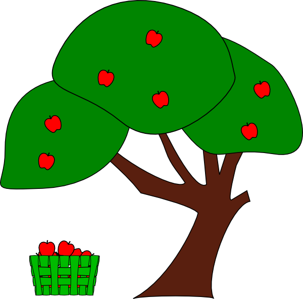 free vector Apple Tree clip art