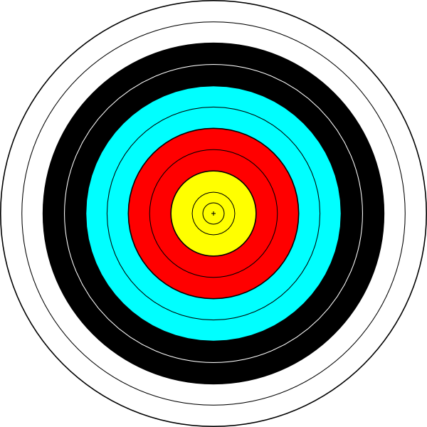 Download Archery Target clip art (111295) Free SVG Download / 4 Vector