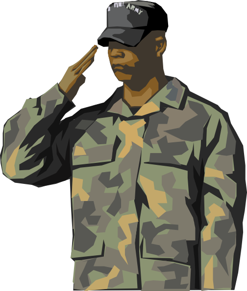 Army Veteran clip art (104192) Free SVG Download / 4 Vector