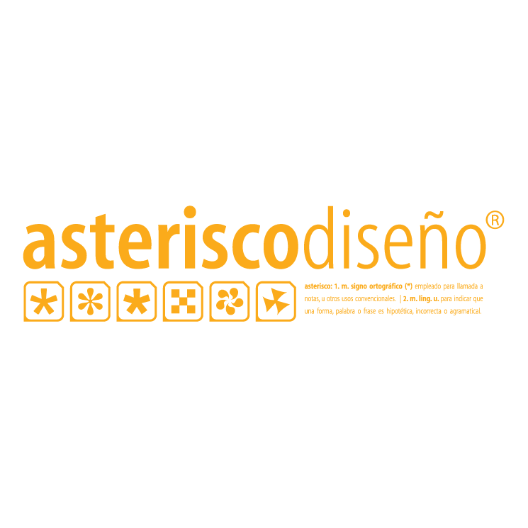 free vector Asterisco design