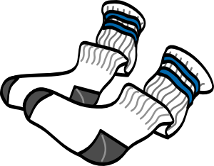 free vector Athletic Crew Socks clip art