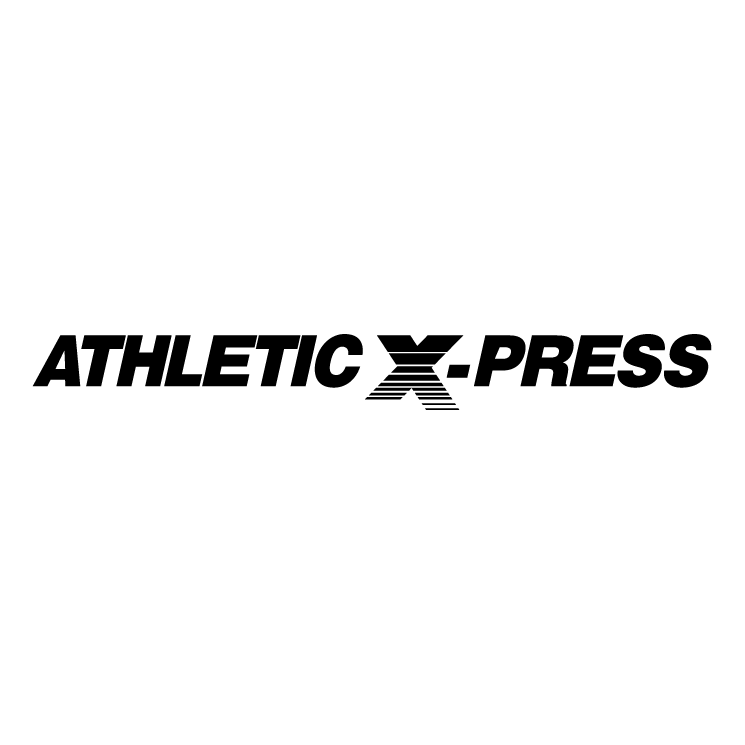 free vector Athletic x press