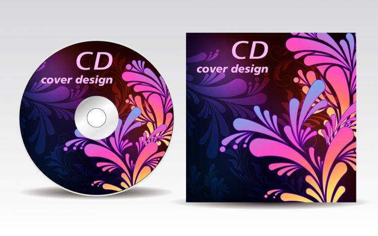 free vector Attached cdrom disc case 02 vector