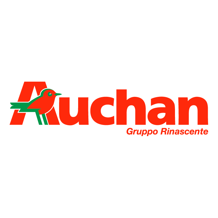 free vector Auchan gruppo rinascente